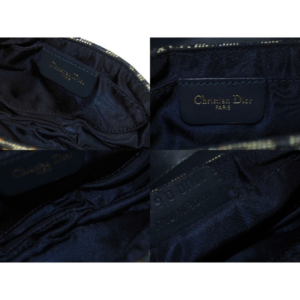 Dior Trotter Christian Bag Blue Saddle Navy - Picture 10 of 10